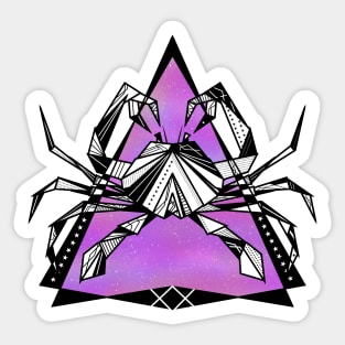 Cancer crab zodiac sign Sticker